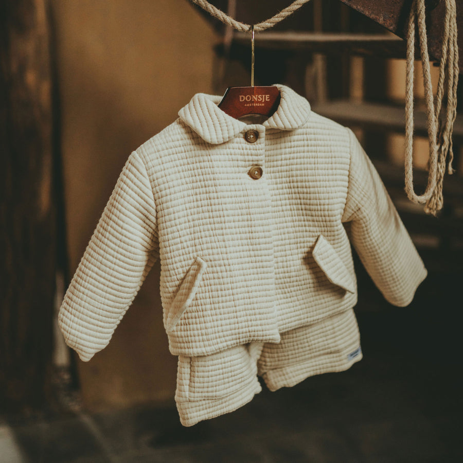 Donsje Beige Centos Baby Jacket