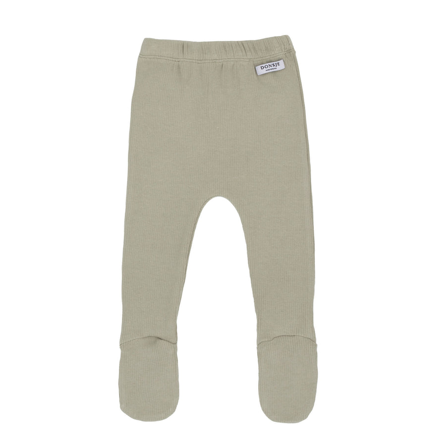 Donsje Olive Grey Crispin Baby Leggings