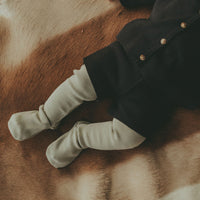 Donsje Olive Grey Crispin Baby Leggings