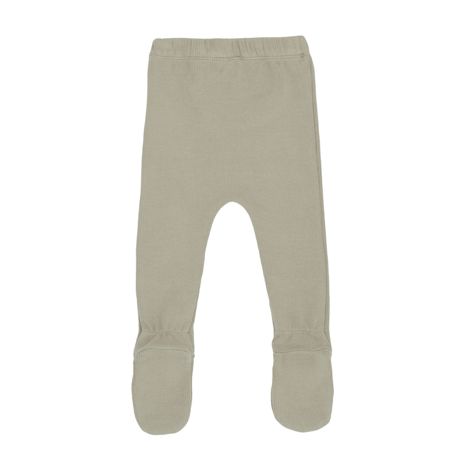 Donsje Olive Grey Crispin Baby Leggings