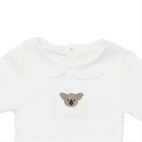 Donsje Off White Koala Davo Bodysuit