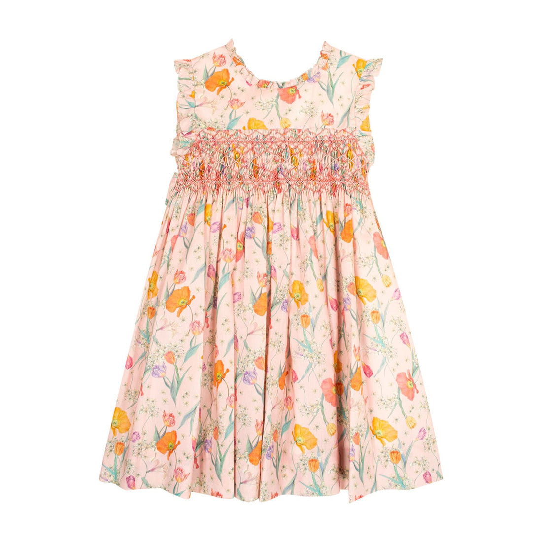Kidiwi Spring Bloom Viola Sleeveless Dress