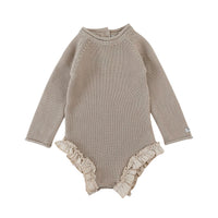 Donsje Natural Beige Yoni Romper