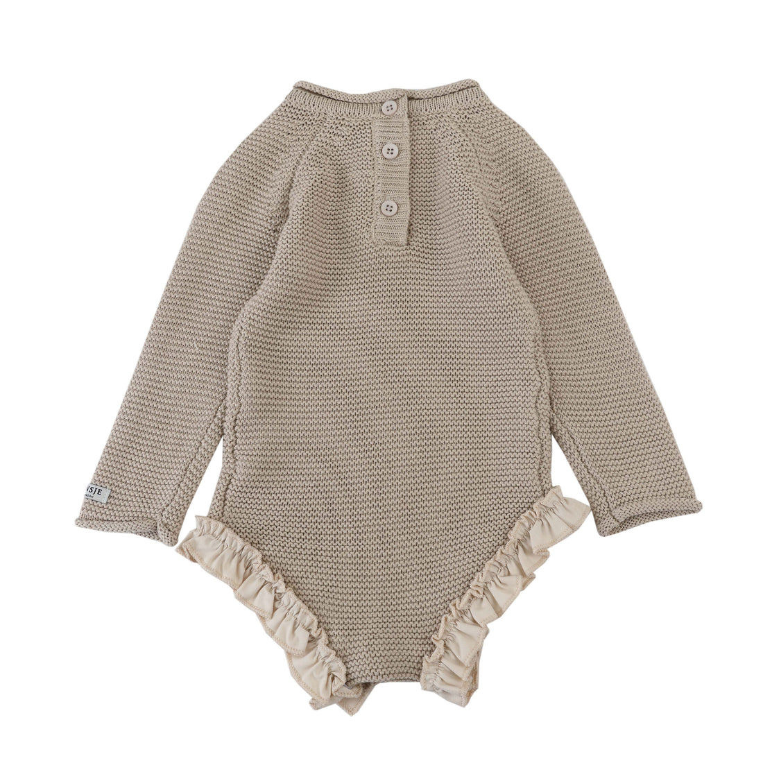 Donsje Natural Beige Yoni Romper