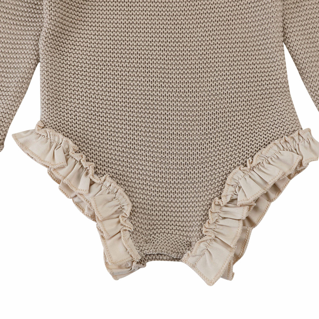 Donsje Natural Beige Yoni Romper