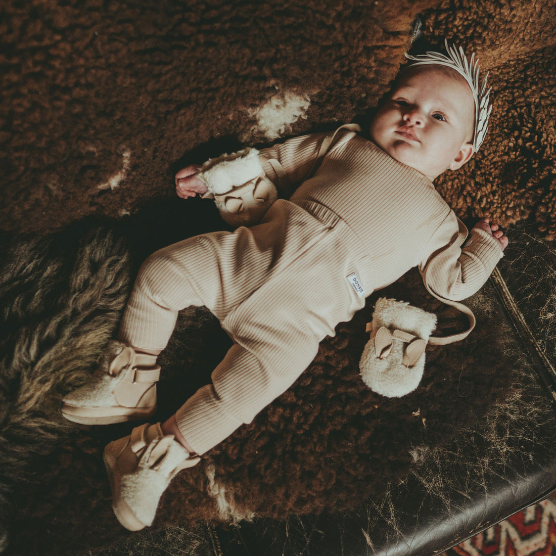 Donsje Rose Mocha Ziggy Bodysuit