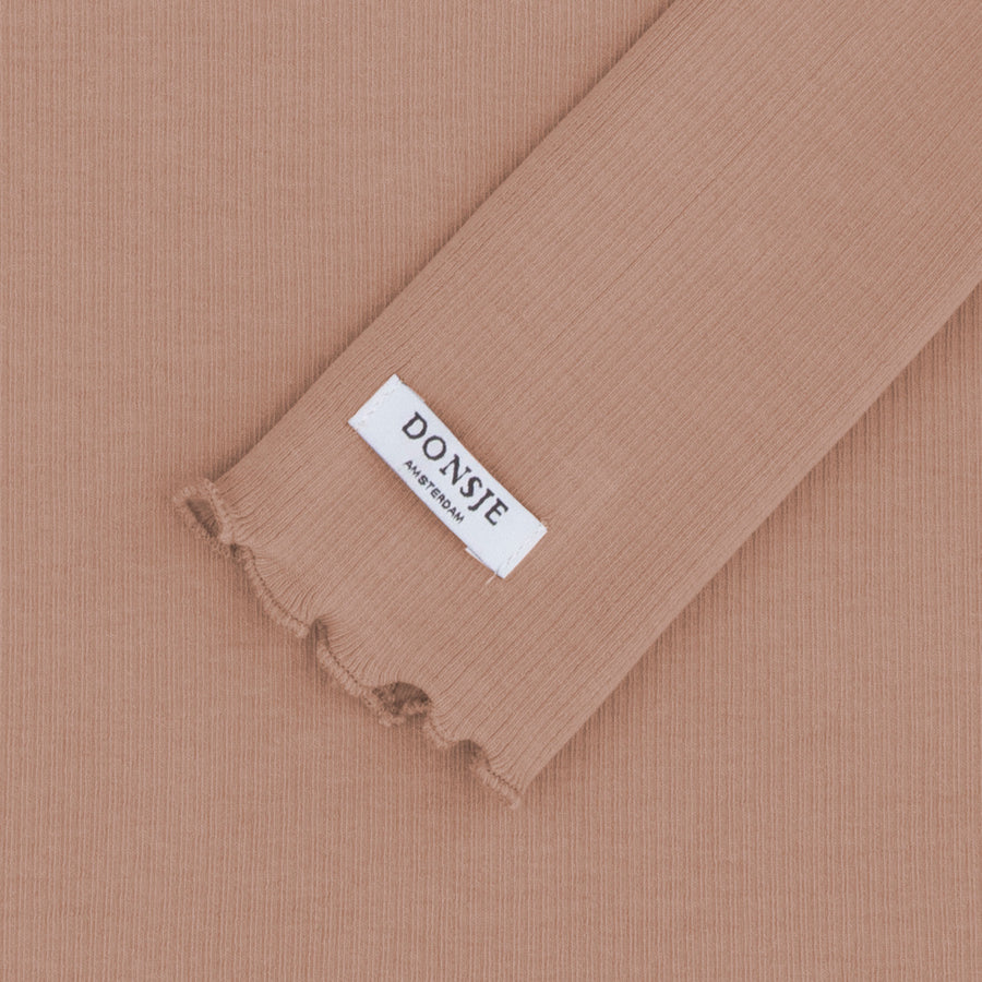 Donsje Rose Mocha Ziggy Bodysuit