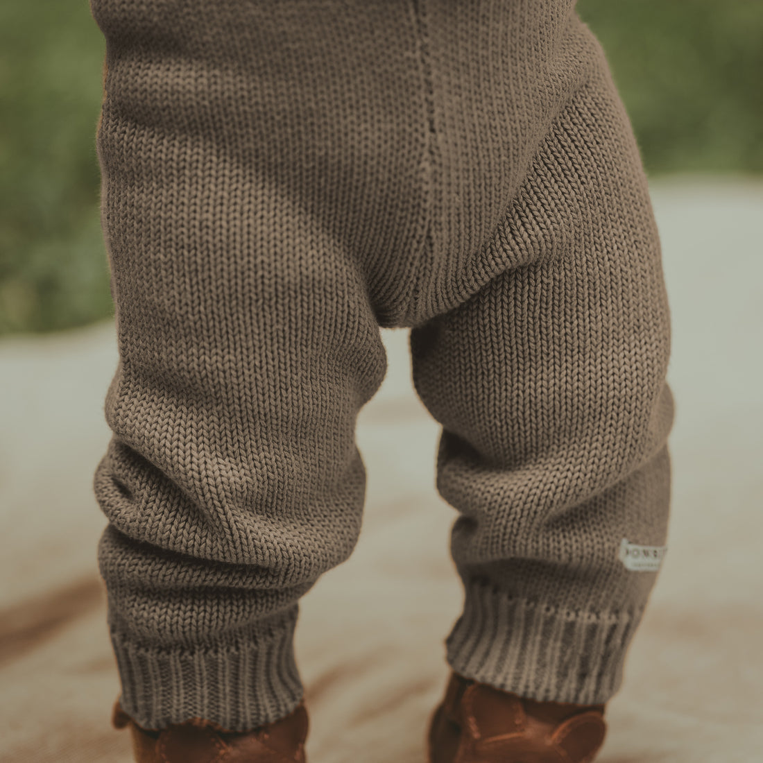 Donsje  Light Truffle Gale Baby Trousers