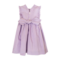 Kidiwi Lilac Popeline Viola Sleeveless Dress