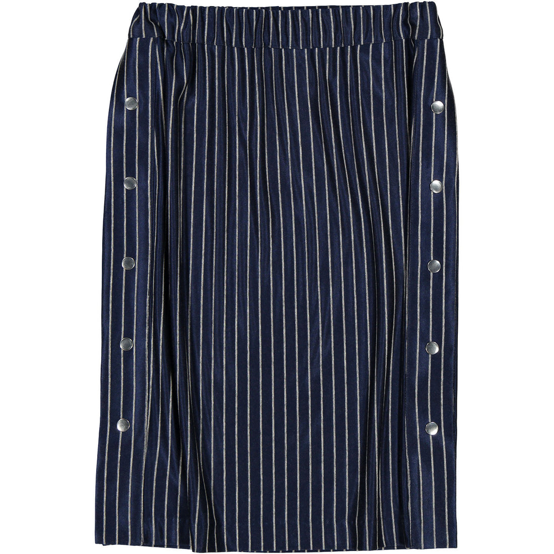 Caroline Bosmans Dark Blue Stripe Sport Skirt - Ladida