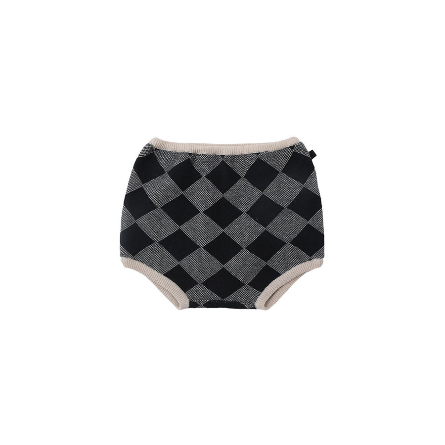 Bene Bene  Navy Argyle Knit Bloomers