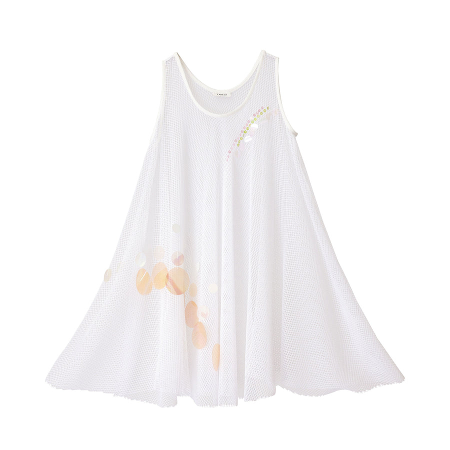 Once White Embellished Flair Jumper