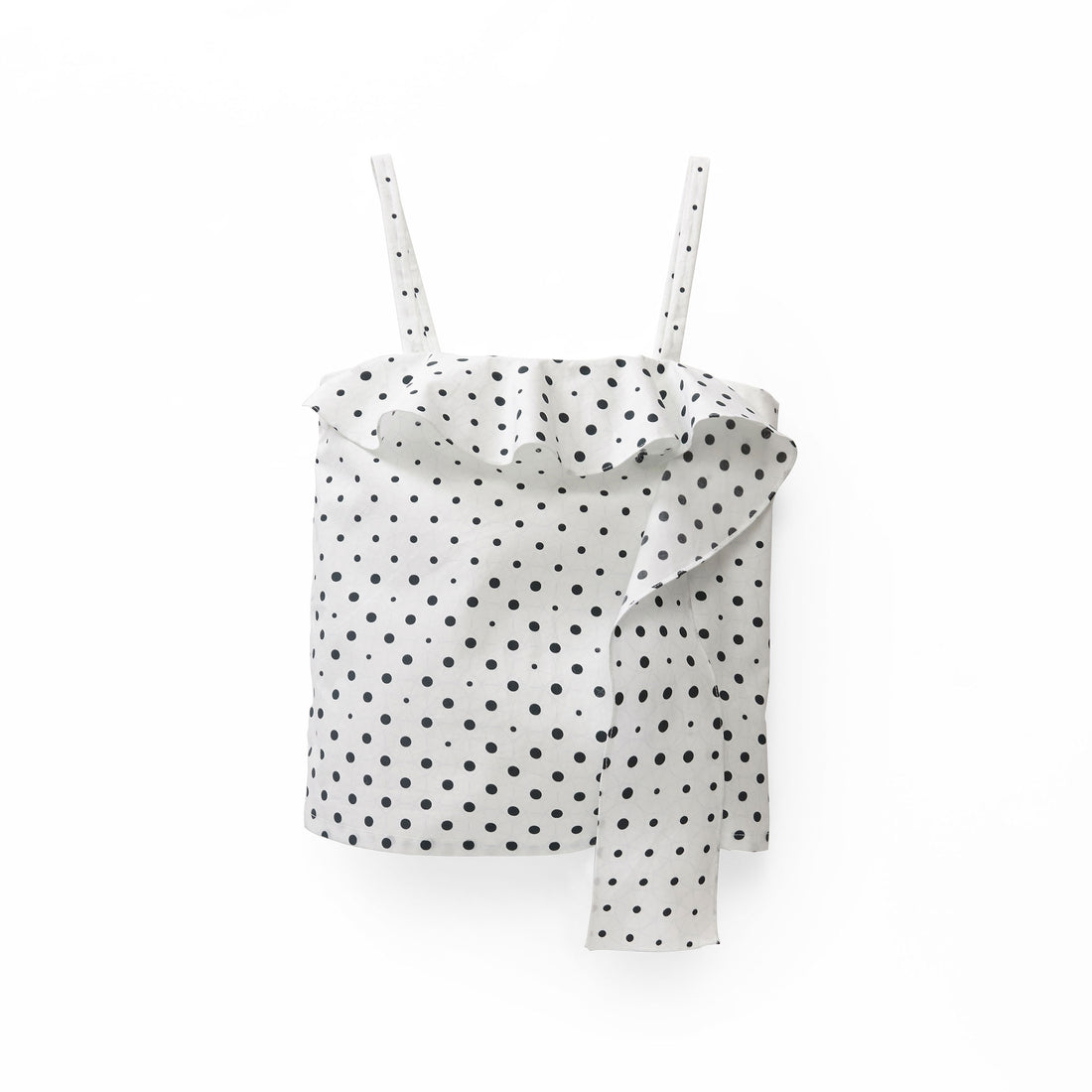 Once White Ombre Dot Blouse