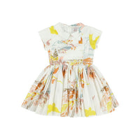 Morley White Bird Print Lemia Dress