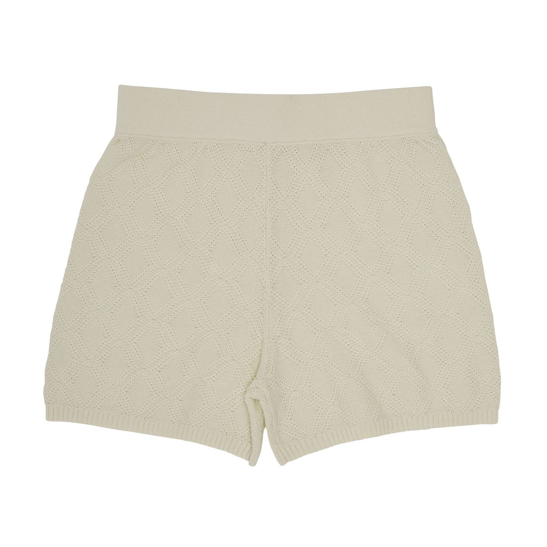 FUB Ecru Structure Shorts