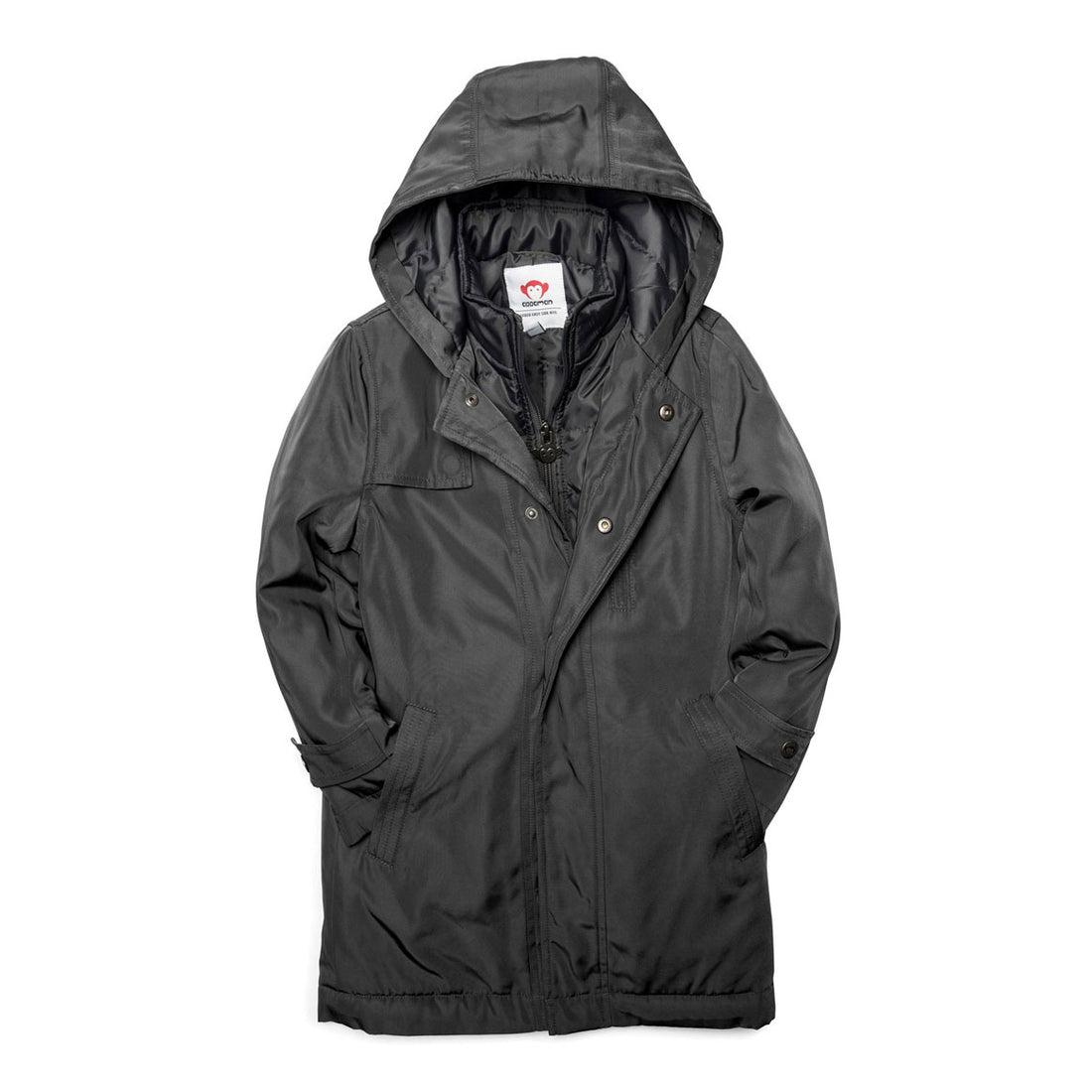 Appaman Vintage Black New Gotham Coat