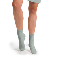 Collegien La Mini - Ribbed Ankle Socks - Sage