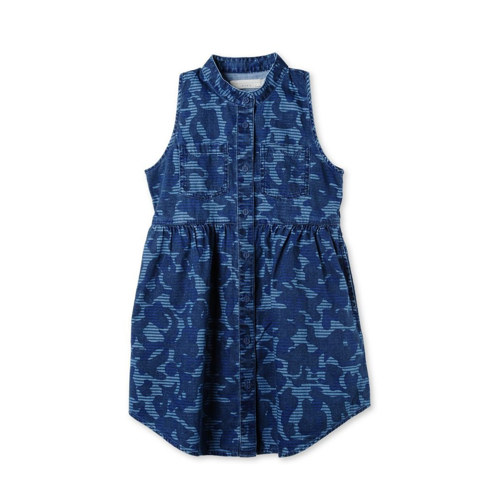 Stella Camo Collared Dress - Ladida