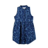 Stella Camo Collared Dress - Ladida