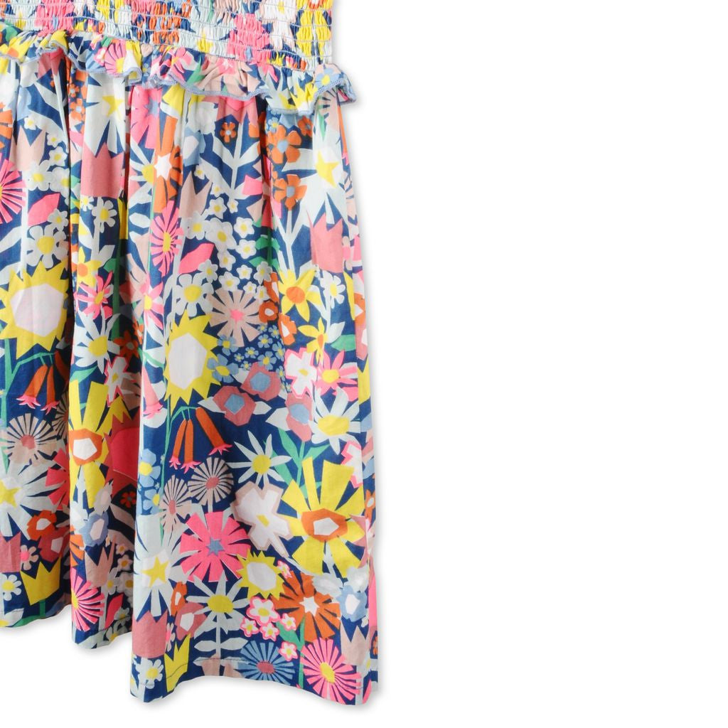 Stella Floral Celeste Dress - Ladida