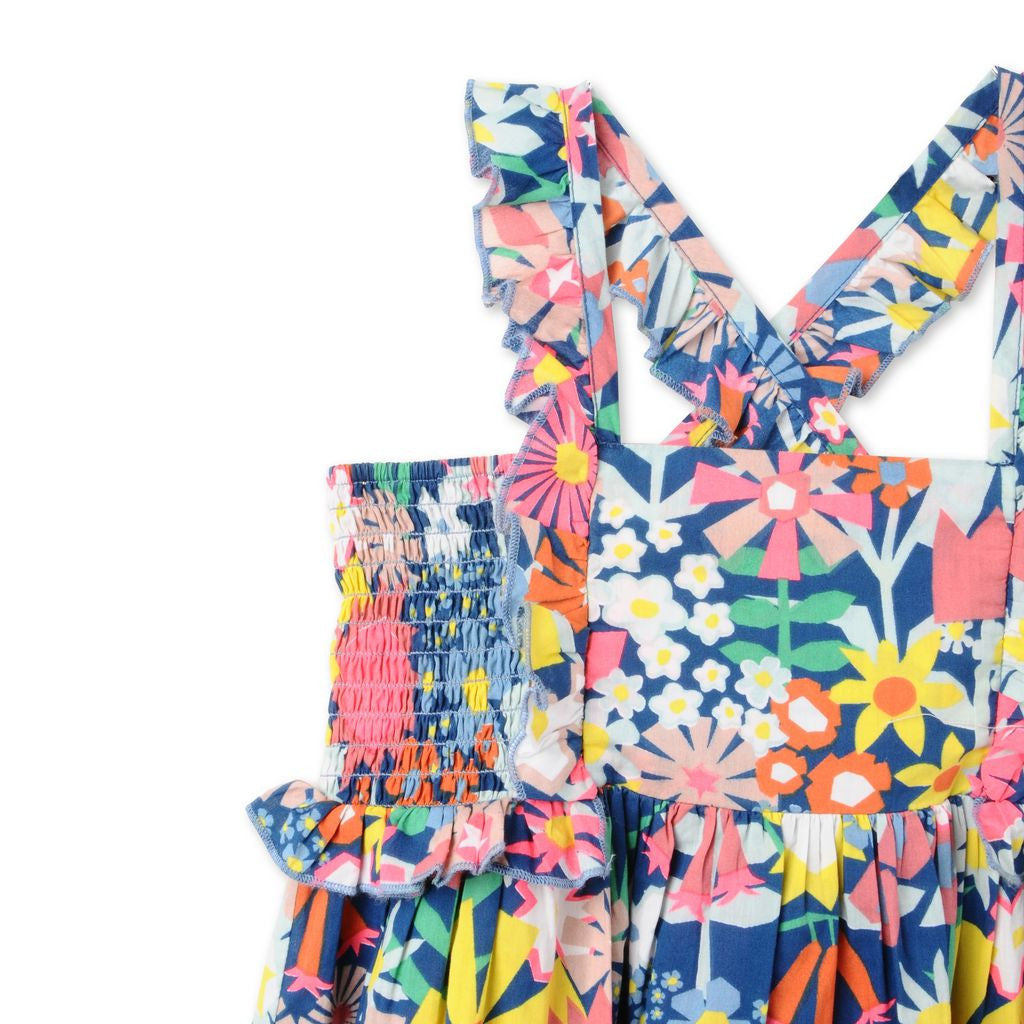 Stella Floral Celeste Dress - Ladida