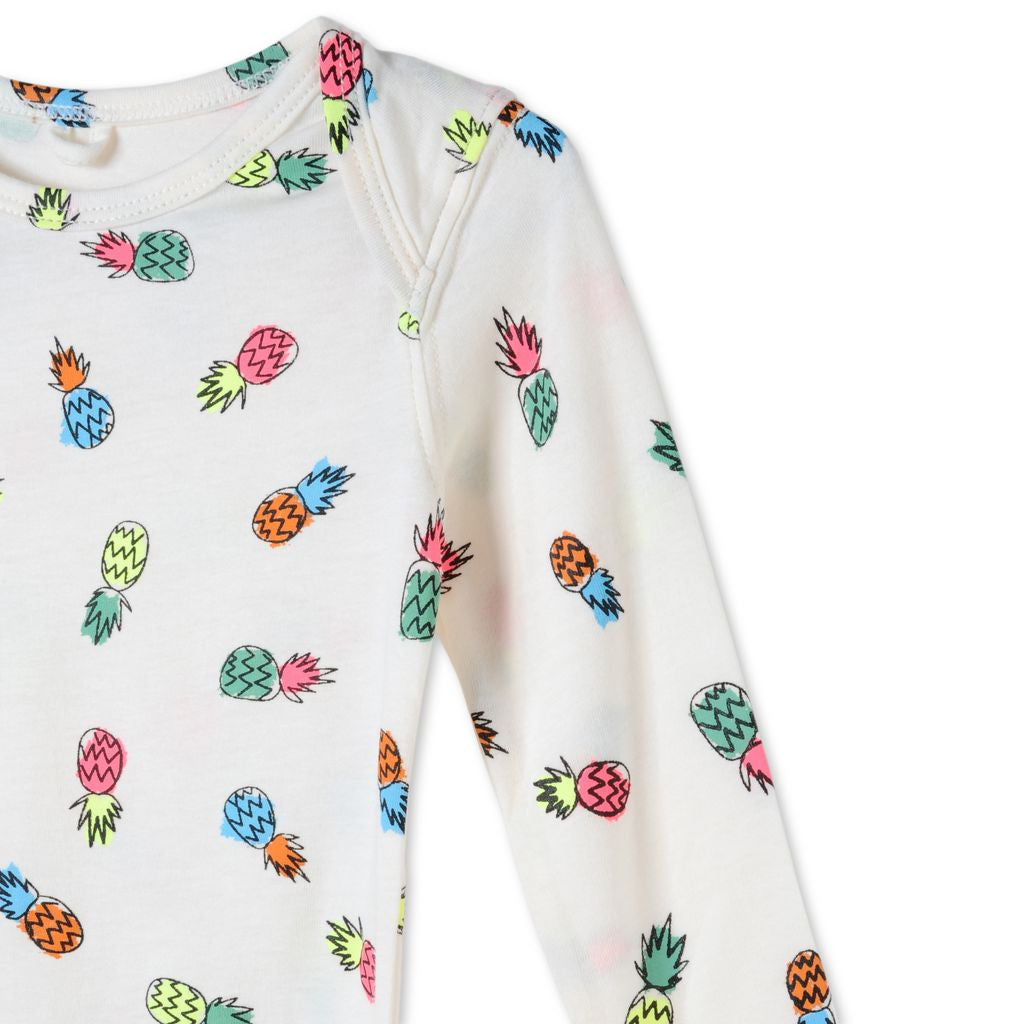 Stella Pineapple Print Footie - Ladida