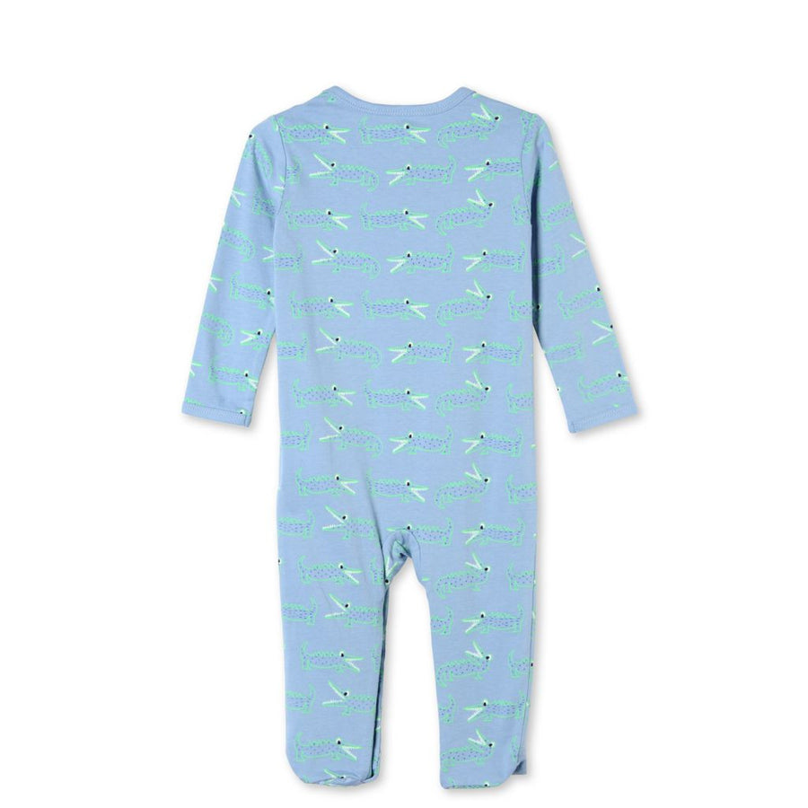 Stella Alligator Print Footie - Ladida