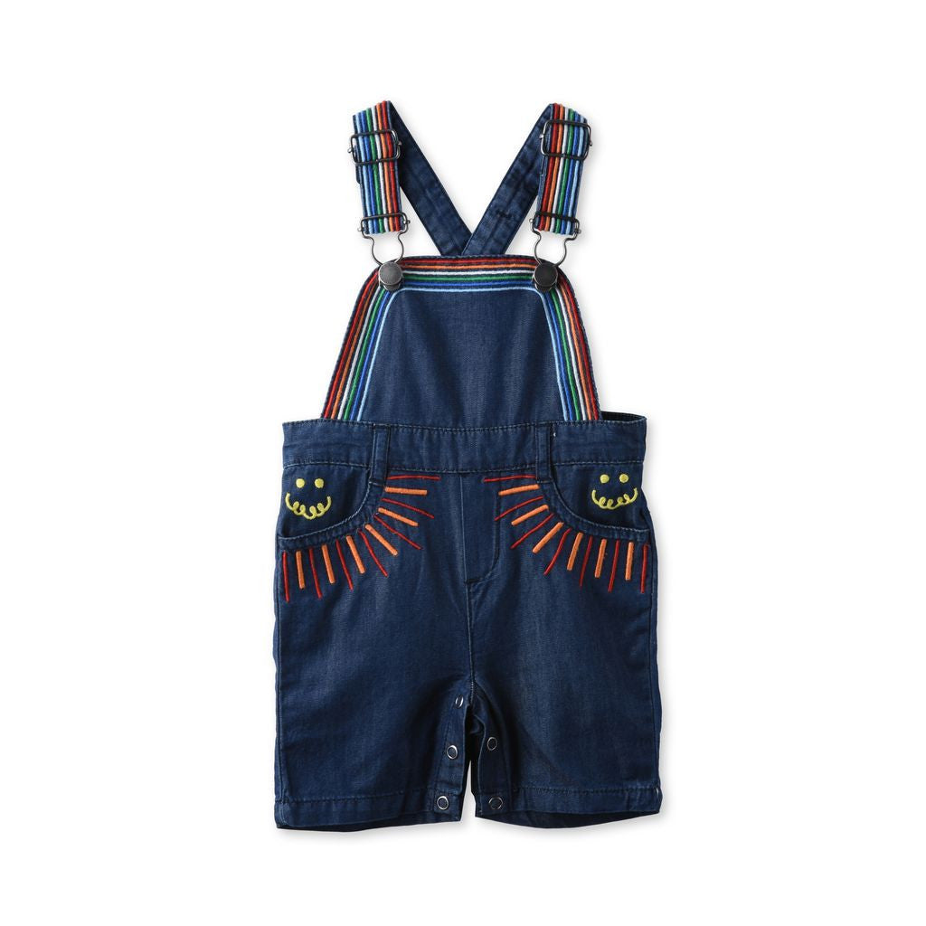 Stella Embroidered Chambray Ov - Ladida