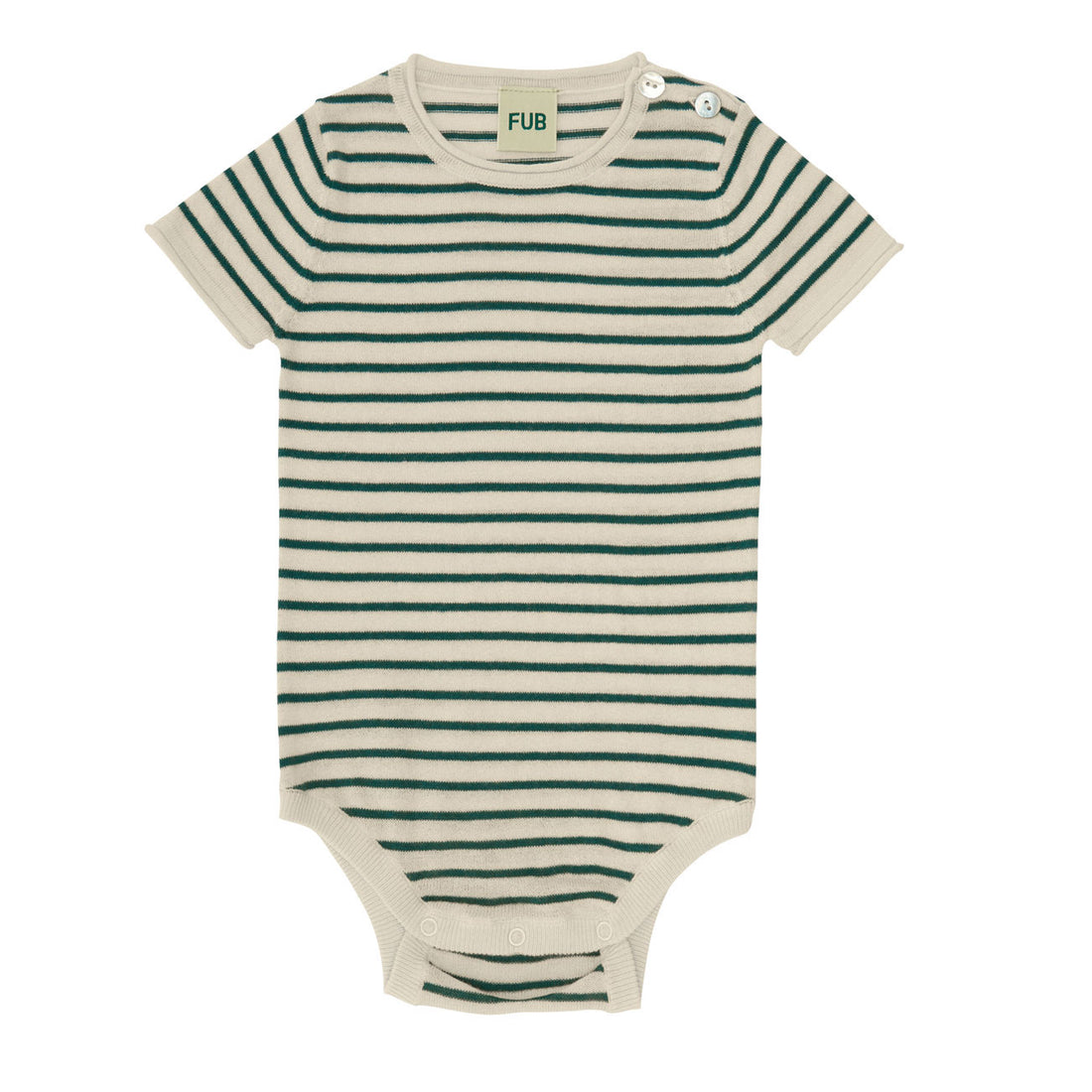 Fub Ecru/Deep Green Baby Body