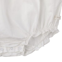 Bene Bene  Ivory Sheer Frill Romper