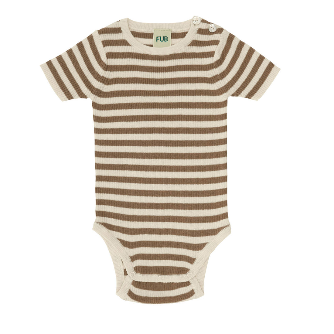 Fub Ecru/Camel Baby Rib Body