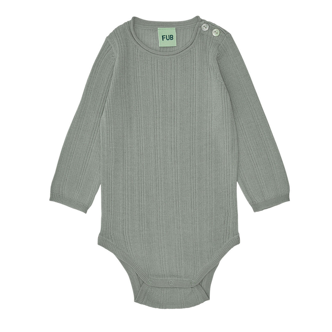 FUB Baby Rib Body - Pale Sage