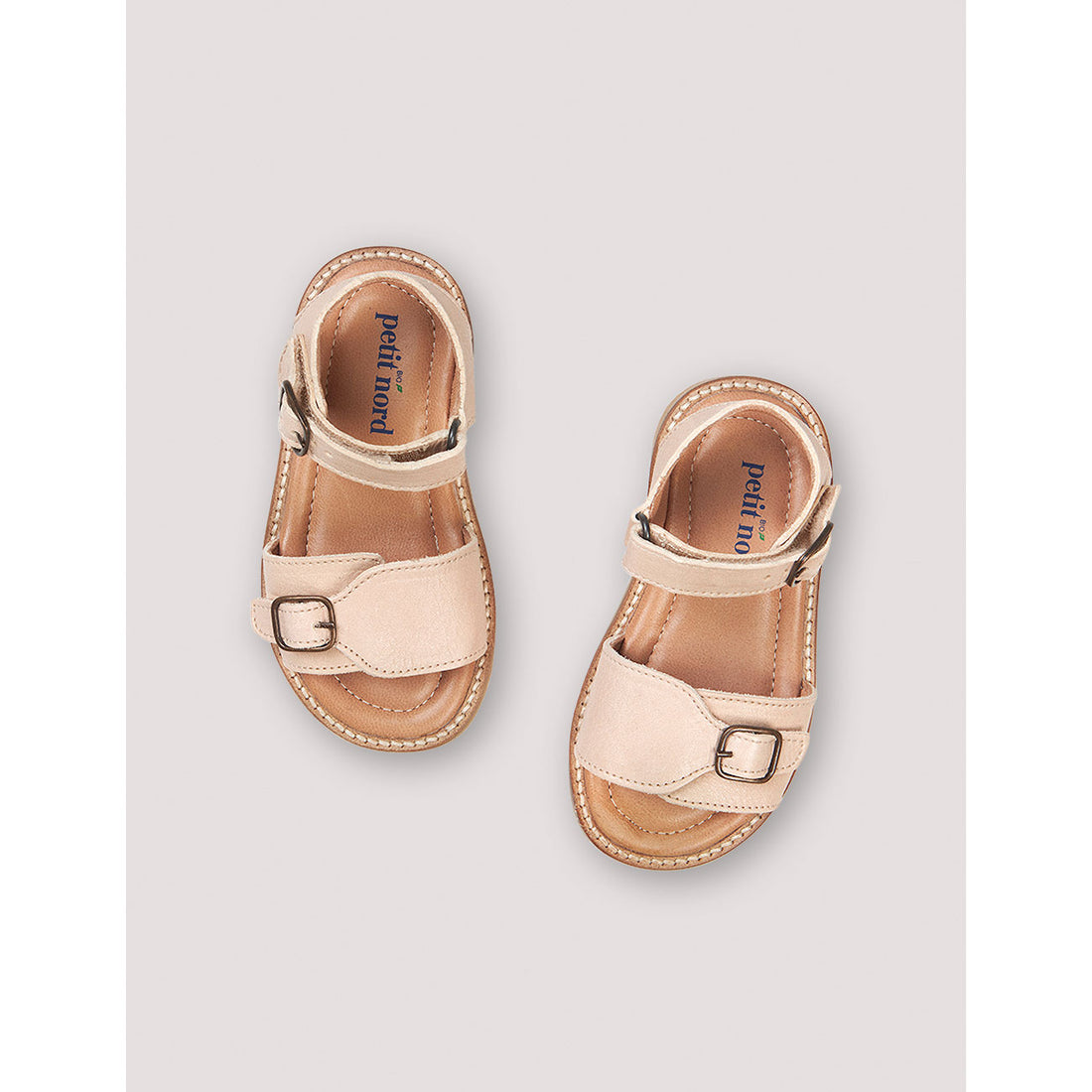 Petit Nord Cream Buckle Sandal