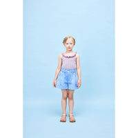 Paade Mode Classic Linen Shorts Forgetmenot Blue