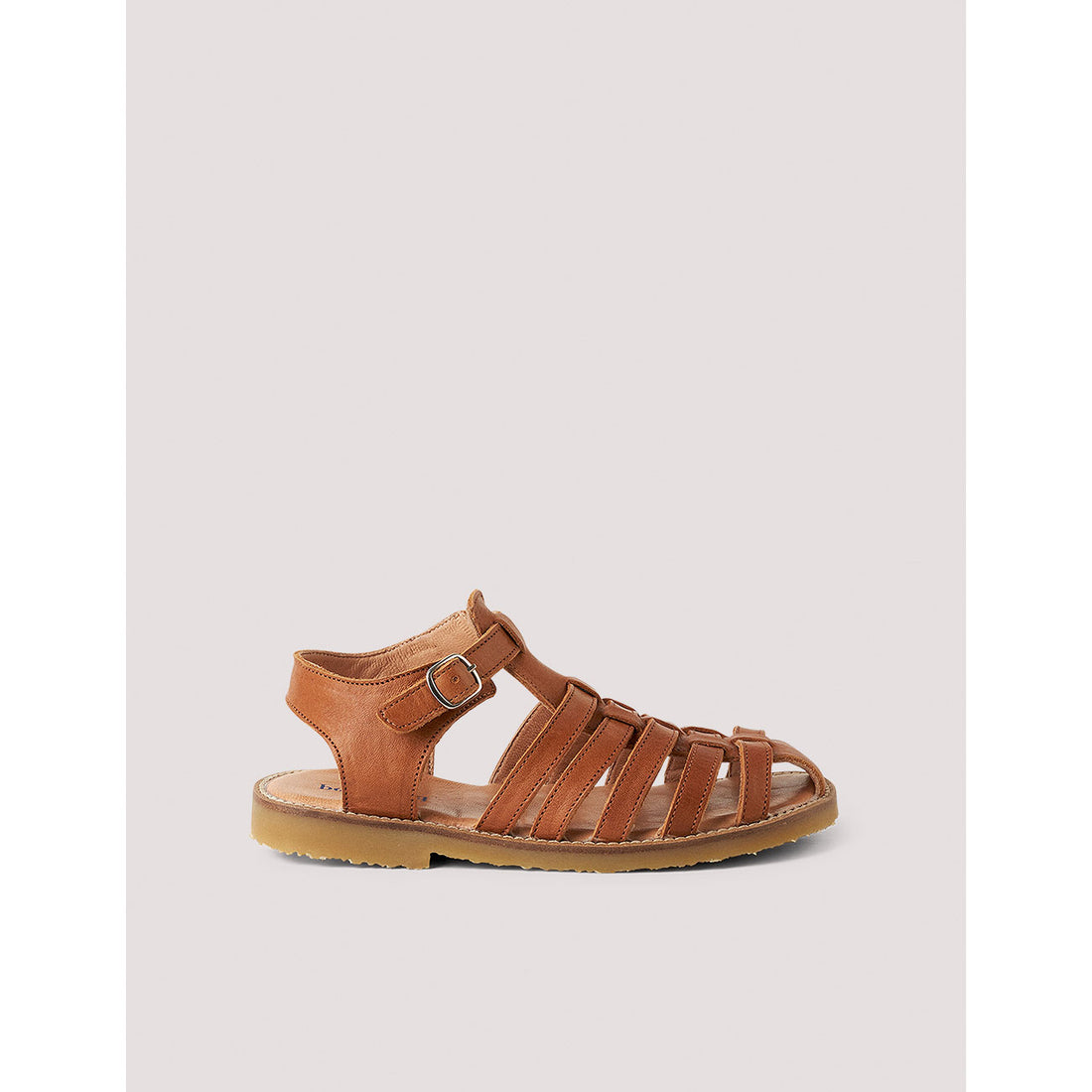 Petit Nord Cognac Braided Sandal