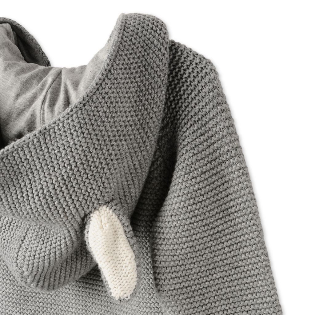 Stella Grey Classic Cardigan - Ladida