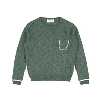 Morley Palm Cricket Sac Long Sleeve Boys Sweater