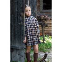 Noma Camel Blue Distressed Dress