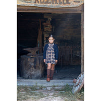 Noma Navy Cable Pointelle Cardigan