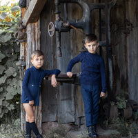 Noma Navy Cable Knit Sweater