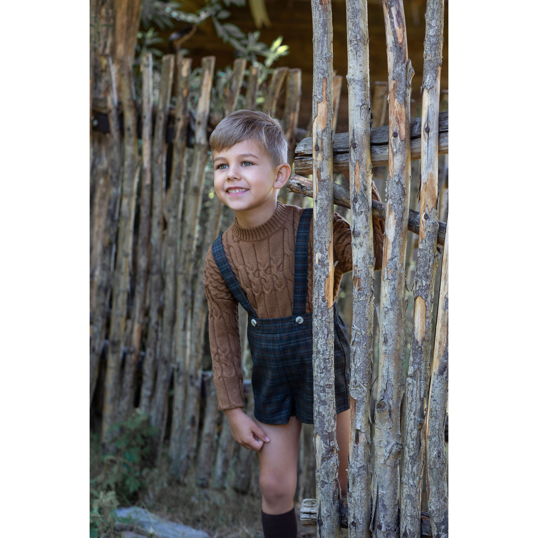 Noma Camel Cable Knit Sweater