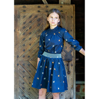Noma Blue Floral Embroidered Set