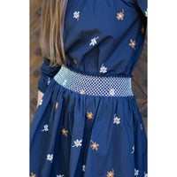 Noma Blue Floral Embroidered Set