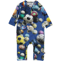 Molo Cosmic Footballs Fleming Romper