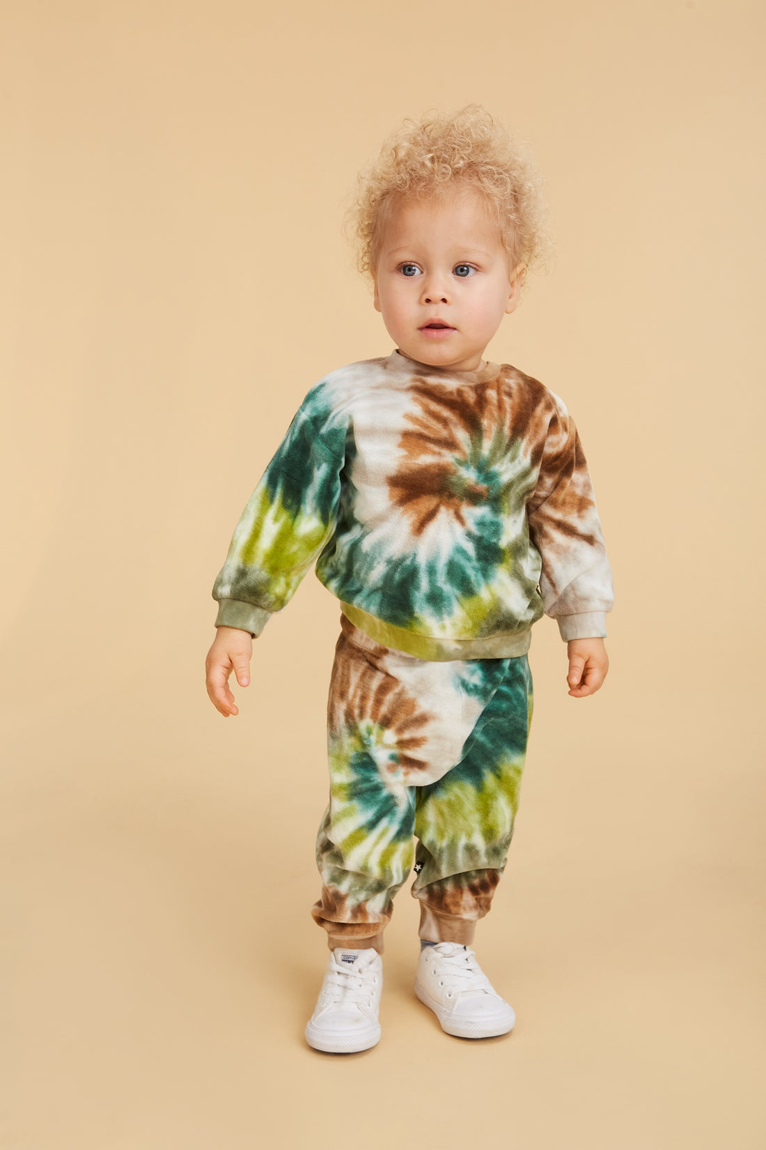 Molo Swirl Baby Dear Sweater