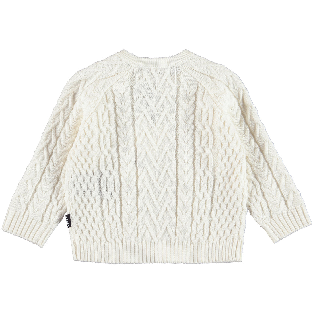 Molo White Star Bjork Sweater