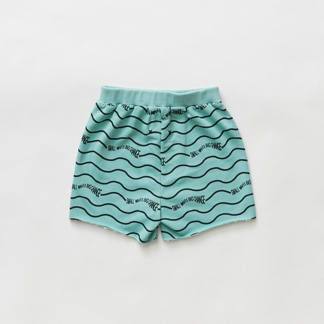 Hey kid Sage Sun Logo Shorts