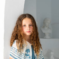 Belle Chiara Blue Egeo Indiana Andros Dress