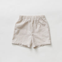 Hey kid Searsucker Striped Shorts