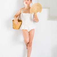 Belle Chiara Lycra Beige Athena Swimsuit